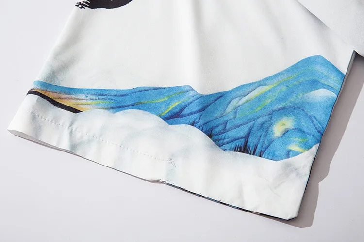 Male Japanese Kimono harajuku Crane Print Cardigan Shirts Women Streetwear Hip Hop Loose Yukata Casual Short Sleeve Kimono Haori
Male Japanese Kimono harajuku Crane Print Cardigan Shirts Women Streetwear Hip Hop Loose Yukata Casual Short Sleeve Kimono Haori