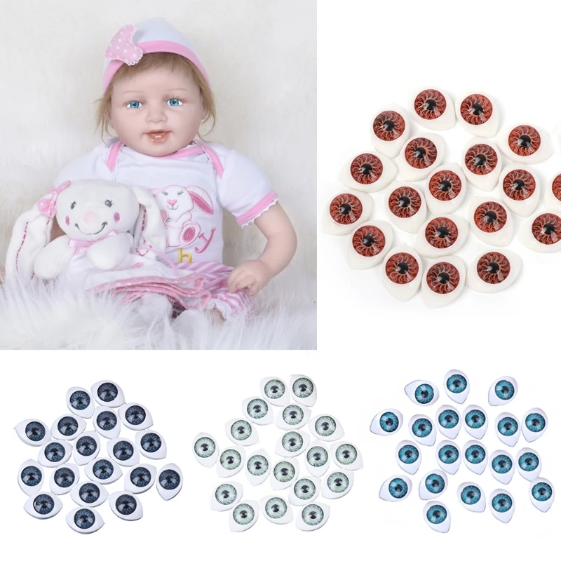 20Pcs Plastic Doll Safety Eyes For Animal Toy Puppet Making DIY Craft Accessories P15C
20Pcs Plastic Doll Safety Eyes For Animal Toy Puppet Making DIY Craft Accessories P15C