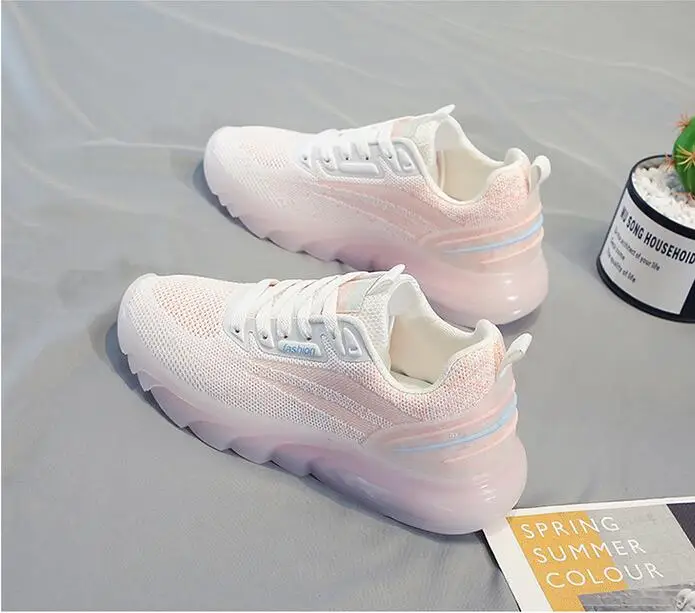 white Running Shoes for Women Outdoor Breathable Fashion Womens Jogging Shoes Air mesh knit Sneakers Female Wave trainers
white Running Shoes for Women Outdoor Breathable Fashion Womens Jogging Shoes Air mesh knit Sneakers Female Wave trainers
