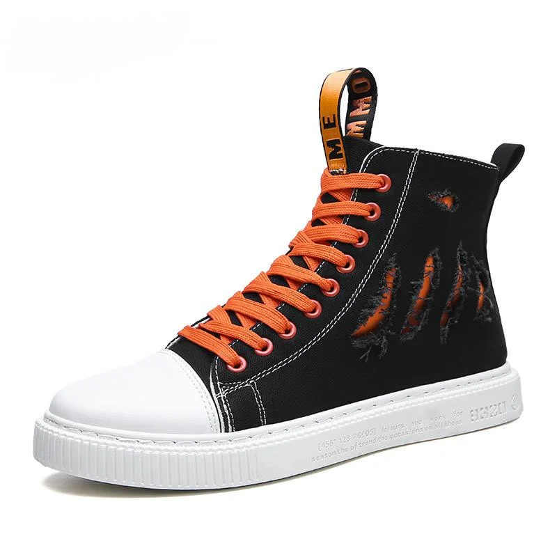 High Top Fashion Sneakers Men's Trend Sale Comfortable Man Vulcanized shoes Outdoor Non-slip Breathable Men Shoes F1-55
High Top Fashion Sneakers Men's Trend Sale Comfortable Man Vulcanized shoes Outdoor Non-slip Breathable Men Shoes F1-55