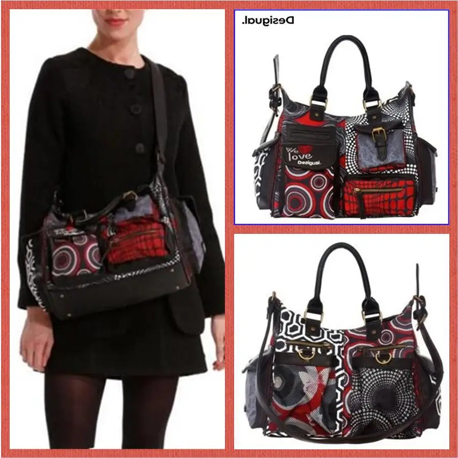 2021 New Spain women's bag Ethnic embroidery canvas Lady's bag handbag large bag 
2021 New Spain women's bag Ethnic embroidery canvas Lady's bag handbag large bag