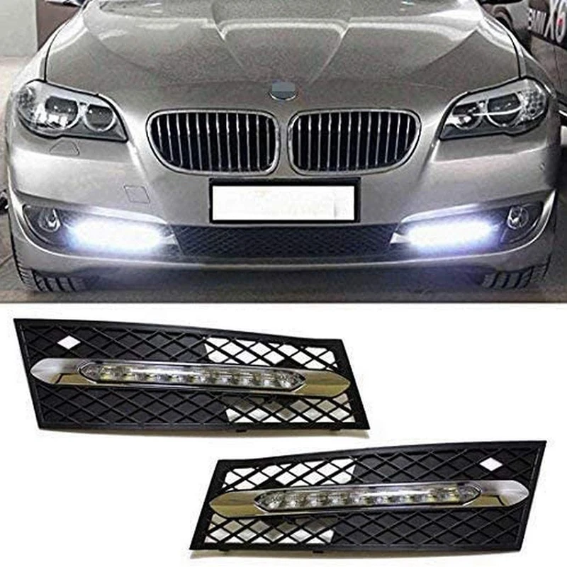 Car White LED Daytime Running Light Kit for BMW F10 528I 535I 550I F11 F18 2008-2013
Car White LED Daytime Running Light Kit for BMW F10 528I 535I 550I F11 F18 2008-2013