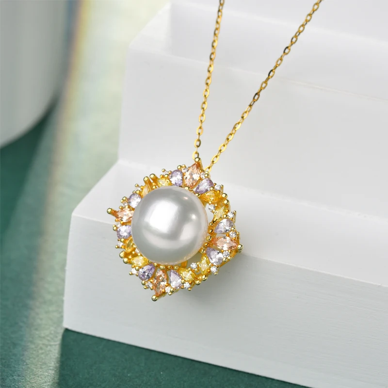 Natural Pearl Pendant Mounting Colorful Pendant Women Accessories Jewelry Parts 100% Natural Freshwater Pearl
Natural Pearl Pendant Mounting Colorful Pendant Women Accessories Jewelry Parts 100% Natural Freshwater Pearl