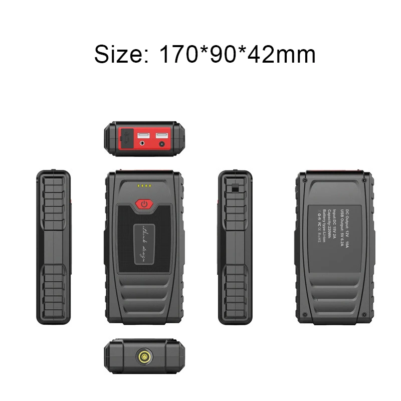 10000mAh 12000mAh 2USB Car Jump Starter Pack Booster LED Charger Battery Power Bank New for Car Battery Charger Buster Powerbank 
10000mAh 12000mAh 2USB Car Jump Starter Pack Booster LED Charger Battery Power Bank New for Car Battery Charger Buster Powerbank