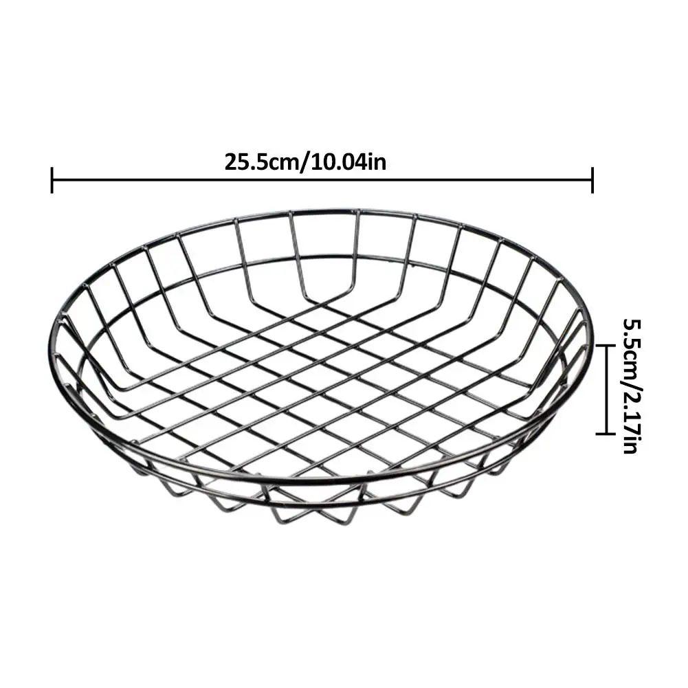 Wrought Iron Snack Storage Basket Snack Tray Dessert Fruit Basket Home Kitchen Storage Decoration
Wrought Iron Snack Storage Basket Snack Tray Dessert Fruit Basket Home Kitchen Storage Decoration