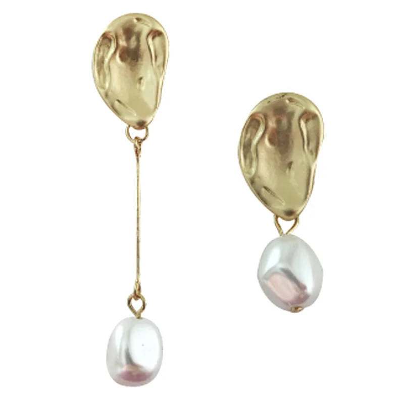 S925 needle Dangle Earrings New Asymmetrical Jewelry Metal Golden Plating Simulated Pearl Drop Earrings For Women Jewelry Gifts
S925 needle Dangle Earrings New Asymmetrical Jewelry Metal Golden Plating Simulated Pearl Drop Earrings For Women Jewelry Gifts