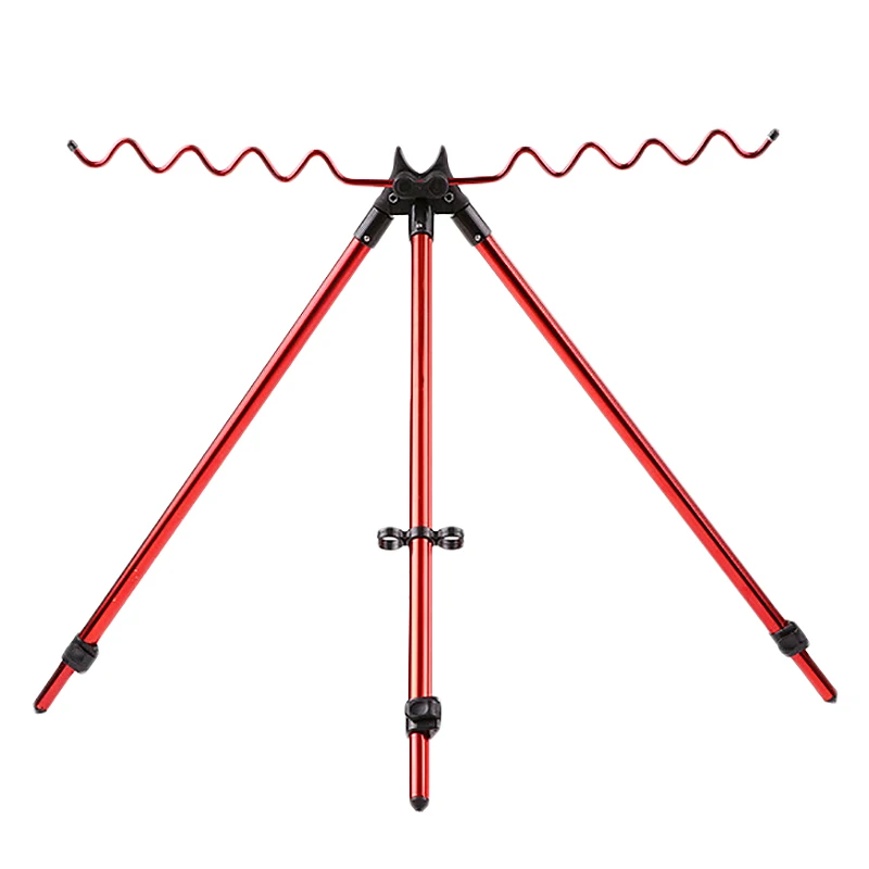 Portable Telescopic Adjustable Fishing Rods Tripod Stand Aluminum Alloy Fishing Pole Rod Holder Bracket Mount Red
Portable Telescopic Adjustable Fishing Rods Tripod Stand Aluminum Alloy Fishing Pole Rod Holder Bracket Mount Red