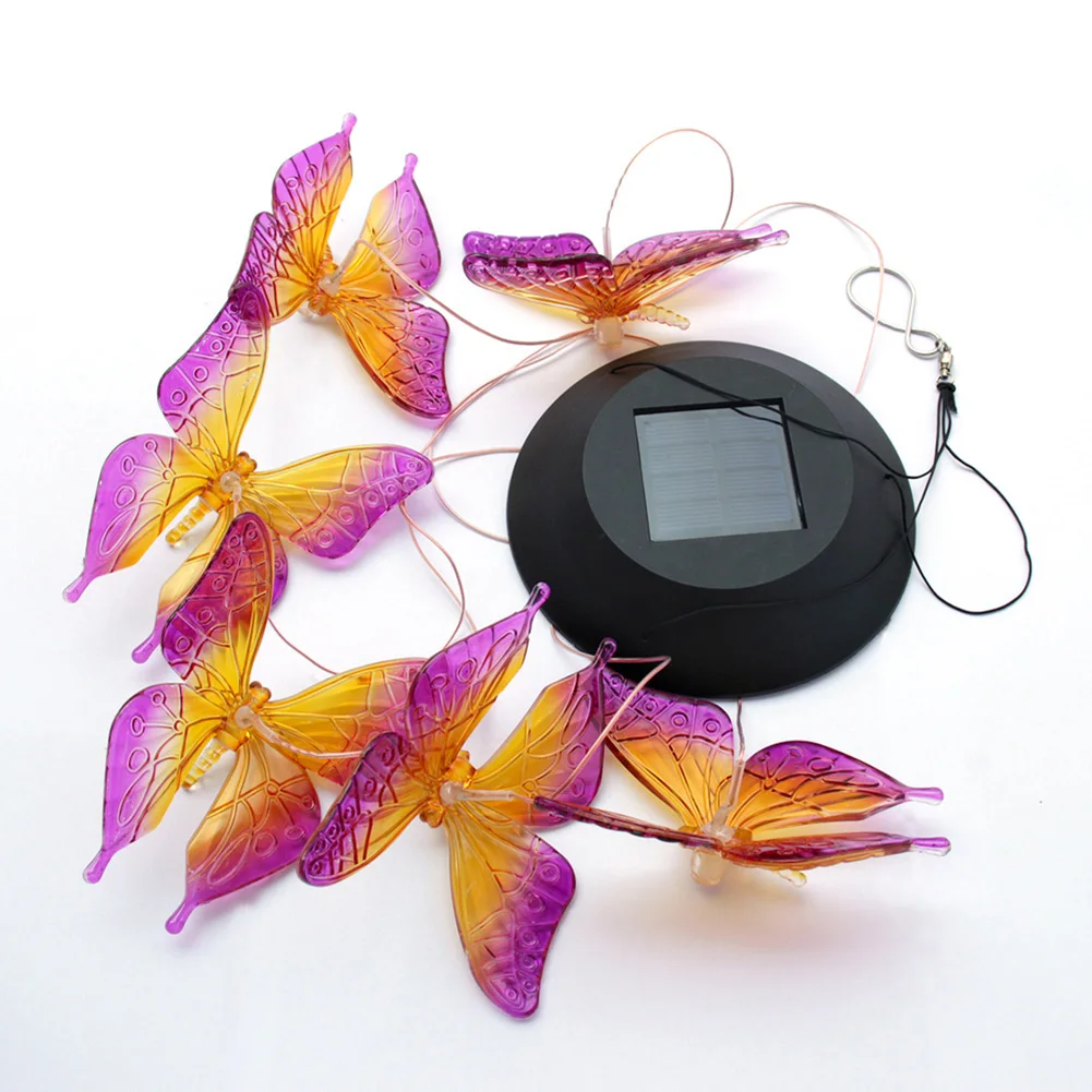 LED Solar Wind Chime Butterfly Light Color Changing Waterproof Outdoor Windchime Hanging Lamp for Garden Patio Yard Decoration
LED Solar Wind Chime Butterfly Light Color Changing Waterproof Outdoor Windchime Hanging Lamp for Garden Patio Yard Decoration