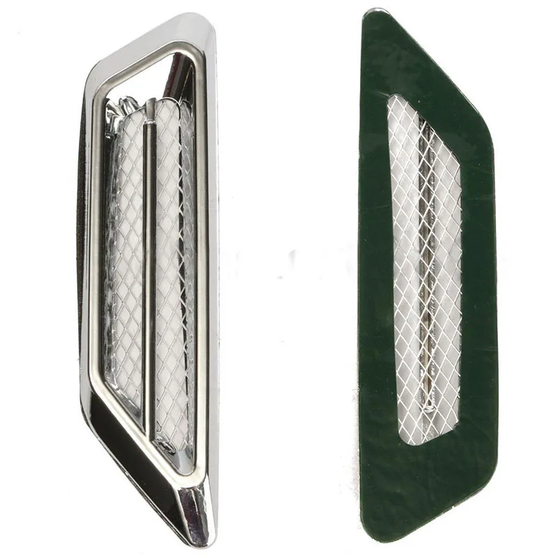 High Quality Plastic Chrome Car SUV Air Flow Fender Side Vent Decoration Sticker Accessory
High Quality Plastic Chrome Car SUV Air Flow Fender Side Vent Decoration Sticker Accessory