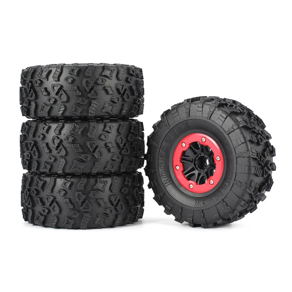AX-4021E 132mm 2.2inch Rim Rubber Tyre Wheel Set RC Car Tires for Axial SCX10 RC4WD D90 1/10 RC Rock Crawler Car 
AX-4021E 132mm 2.2inch Rim Rubber Tyre Wheel Set RC Car Tires for Axial SCX10 RC4WD D90 1/10 RC Rock Crawler Car