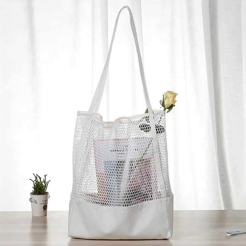 2020 New Pattern Women's Handbag Mesh Hollow Out Sandy Beach Package Large Capacity Shopping Single Shoulder Bag
2020 New Pattern Women's Handbag Mesh Hollow Out Sandy Beach Package Large Capacity Shopping Single Shoulder Bag