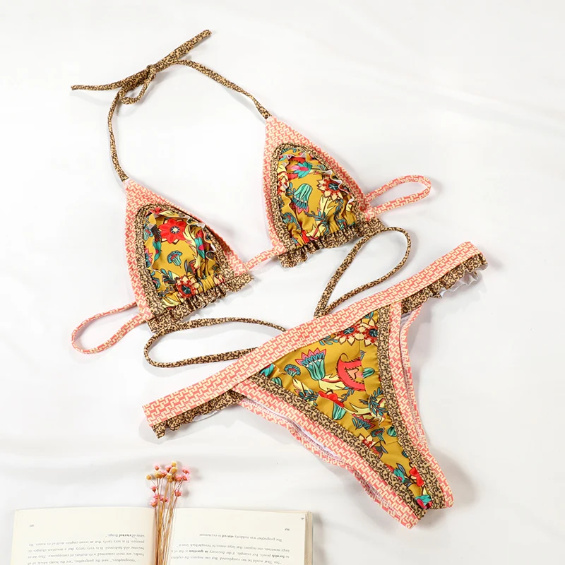 Floral Print Swimsuit Women Biquini Push Up Bikini Set Bathing Suit Women Swimwear High Waist Bikini 2021 Swimsuit Women Bikinis
Floral Print Swimsuit Women Biquini Push Up Bikini Set Bathing Suit Women Swimwear High Waist Bikini 2021 Swimsuit Women Bikinis