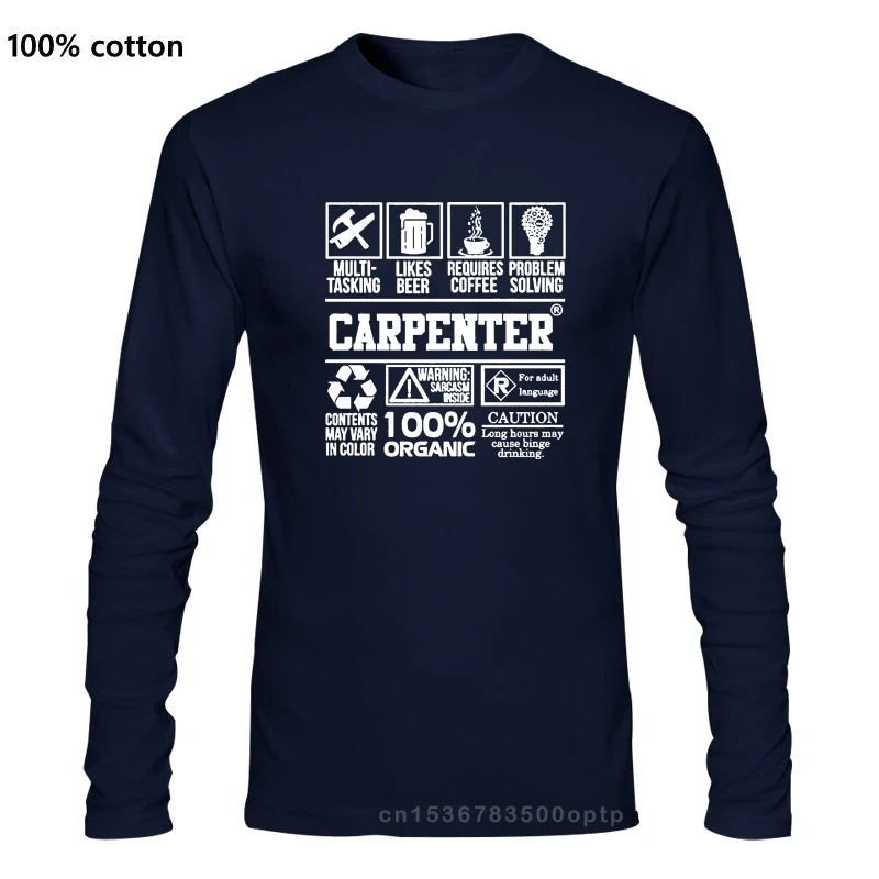 Men tshirt CARPENTER T Shirt 100 Organic T-Shirt(1) cool Printed T-Shirt tees top
Men tshirt CARPENTER T Shirt 100 Organic T-Shirt(1) cool Printed T-Shirt tees top