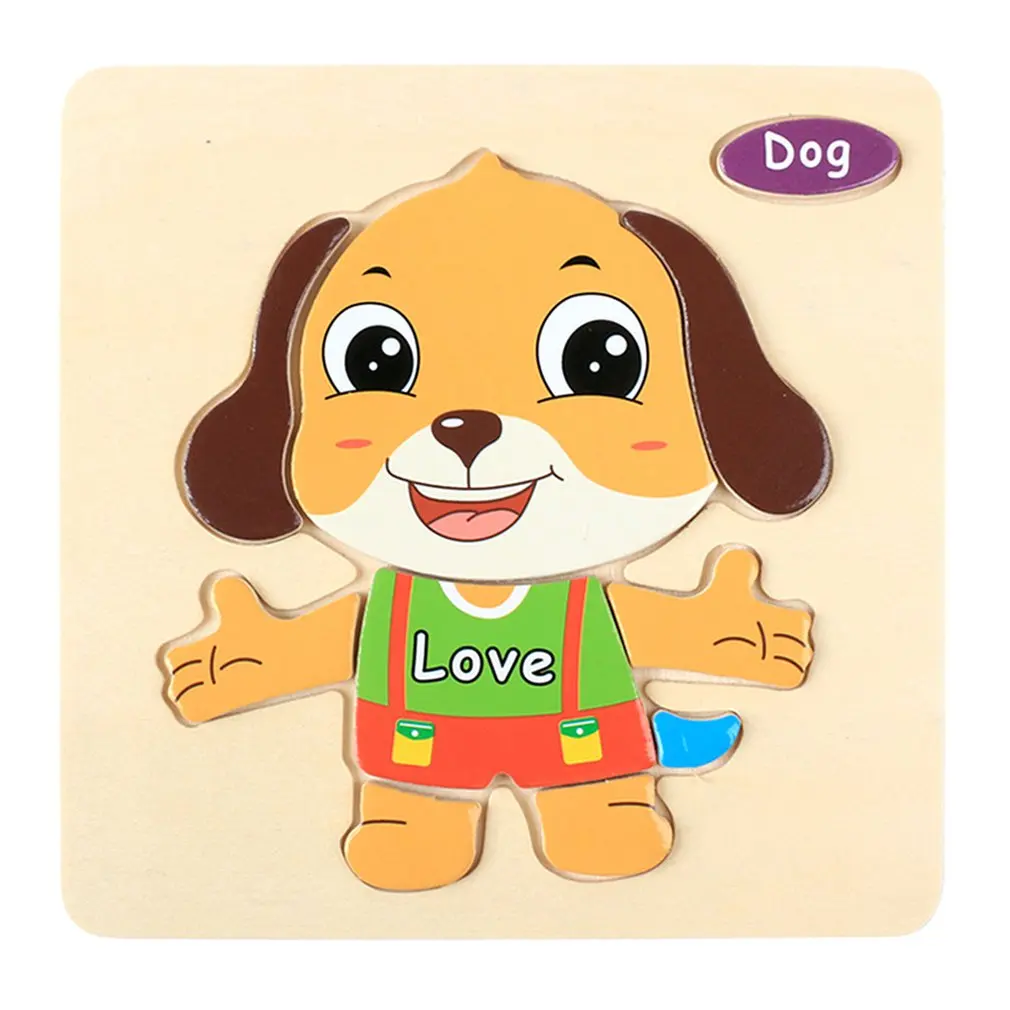Creative Cartoon Animals Wooden Building Puzzle Jigsaw Baby Kids Early Education Toys Birthday Gift
Creative Cartoon Animals Wooden Building Puzzle Jigsaw Baby Kids Early Education Toys Birthday Gift