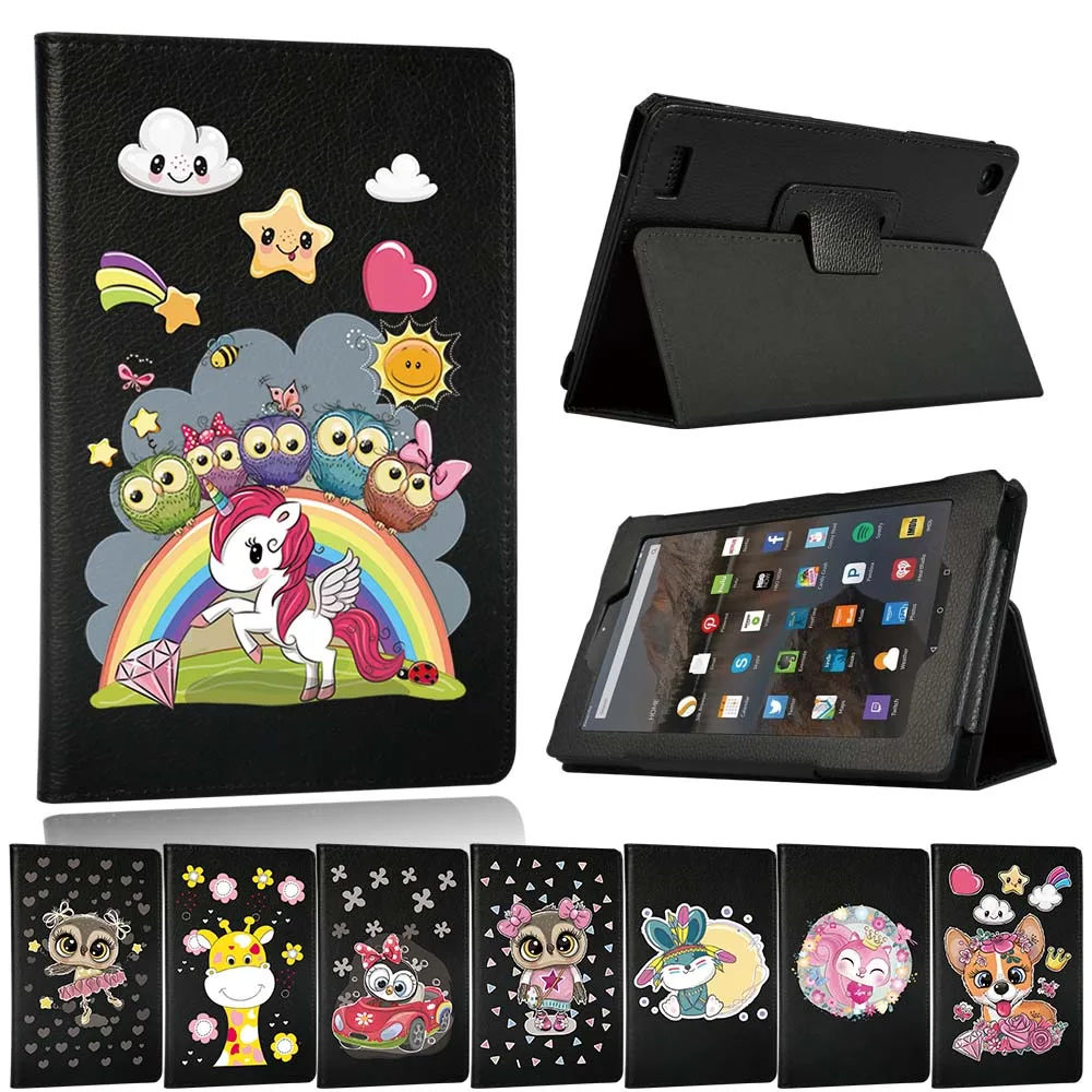Cover Case for Fire 7(5th/7th/9th Gen)/HD 8(6th/7th/8th Gen)/HD 10(5th/7th/9th Gen) Dust-proof Cartoon Series Tablet Case
Cover Case for Fire 7(5th/7th/9th Gen)/HD 8(6th/7th/8th Gen)/HD 10(5th/7th/9th Gen) Dust-proof Cartoon Series Tablet Case