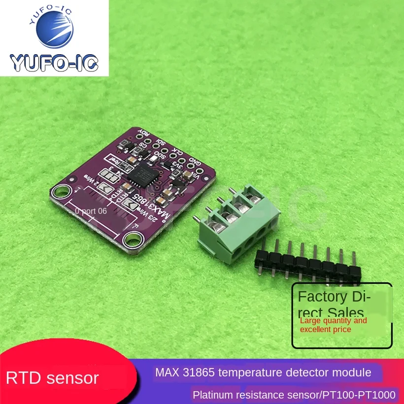 Free Ship 3pcs 31865 Max31865 Platinum Resistance Temperature Detector Module RTP Sensor PT100 To Pt1000
Free Ship 3pcs 31865 Max31865 Platinum Resistance Temperature Detector Module RTP Sensor PT100 To Pt1000