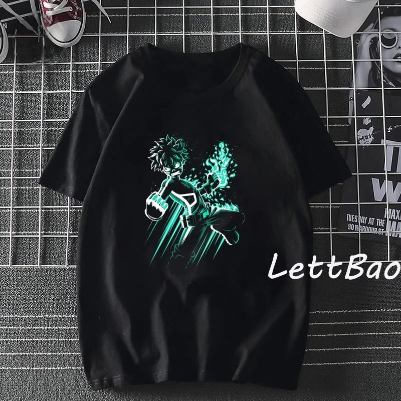 Ok Deku My Hero Academia T Shirt Cool kawaii Graphic Print Tee Homme Japanese Anime Style Tshirt Plus Size Cotton Soft Tops
Ok Deku My Hero Academia T Shirt Cool kawaii Graphic Print Tee Homme Japanese Anime Style Tshirt Plus Size Cotton Soft Tops