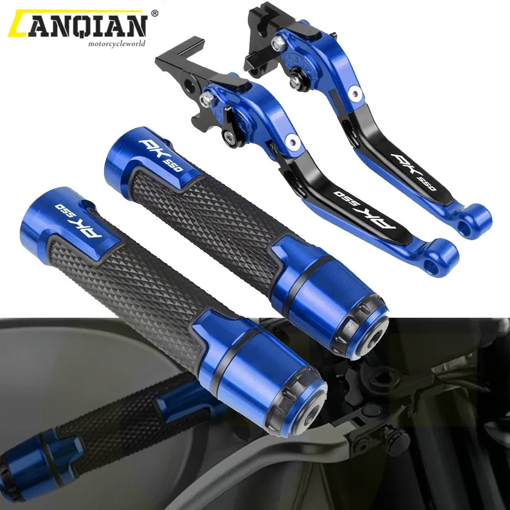 For KYMCO AK 550 2018 Motorcycle Accessories Extendable Brake Clutch Levers and Handlebar Hand Grips ends For KYMCO AK550 2017
For KYMCO AK 550 2018 Motorcycle Accessories Extendable Brake Clutch Levers and Handlebar Hand Grips ends For KYMCO AK550 2017