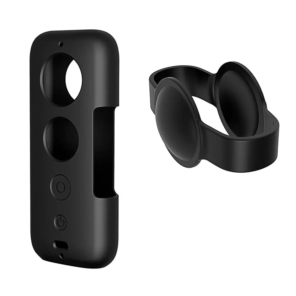 Dustproof Shockproof Protective Case Silicone Protective Case for Sunnylife Insta360 One X Panoramic Camera with Lens 
Dustproof Shockproof Protective Case Silicone Protective Case for Sunnylife Insta360 One X Panoramic Camera with Lens