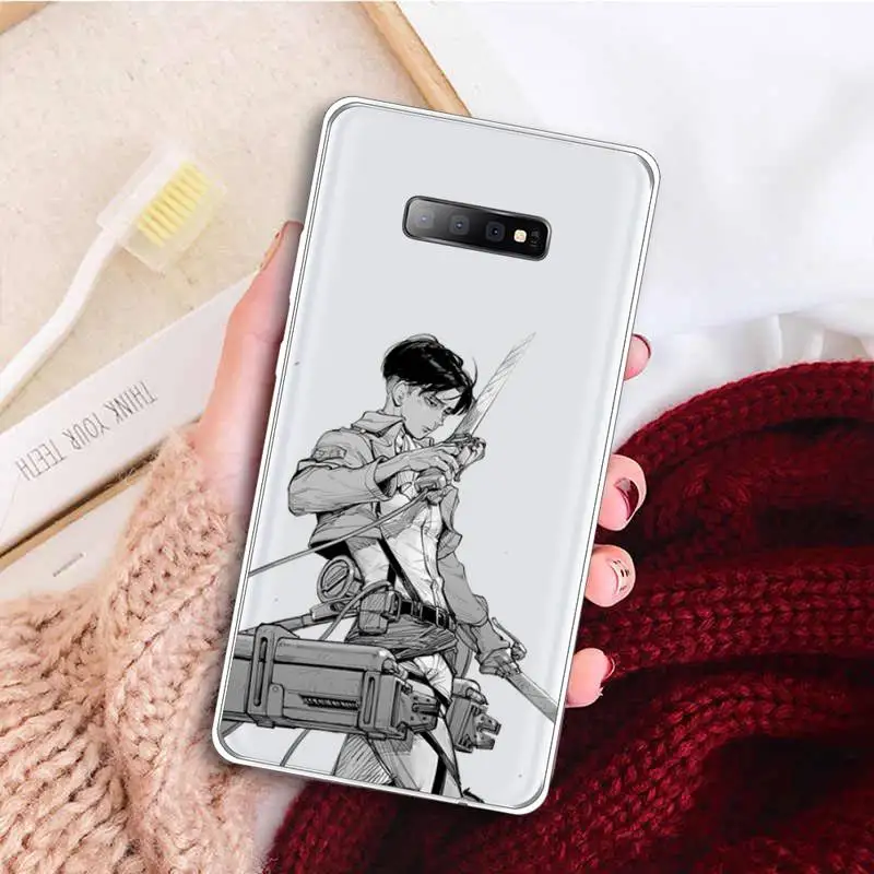 Anime Japanese attack on Titan Phone Case Transparent For Samsung Galaxy A71 A21s S8 S9 S10 plus note 20 ultra
Anime Japanese attack on Titan Phone Case Transparent For Samsung Galaxy A71 A21s S8 S9 S10 plus note 20 ultra