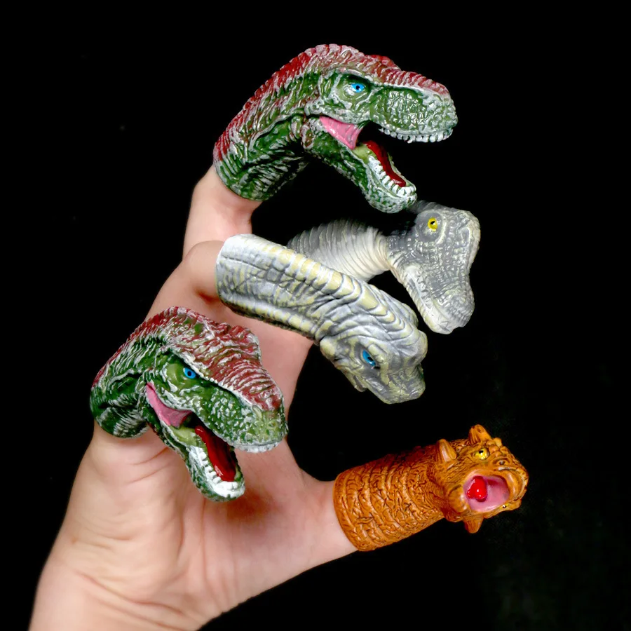 Мини-динозавр на палец 5 шт. | Игрушки и хобби