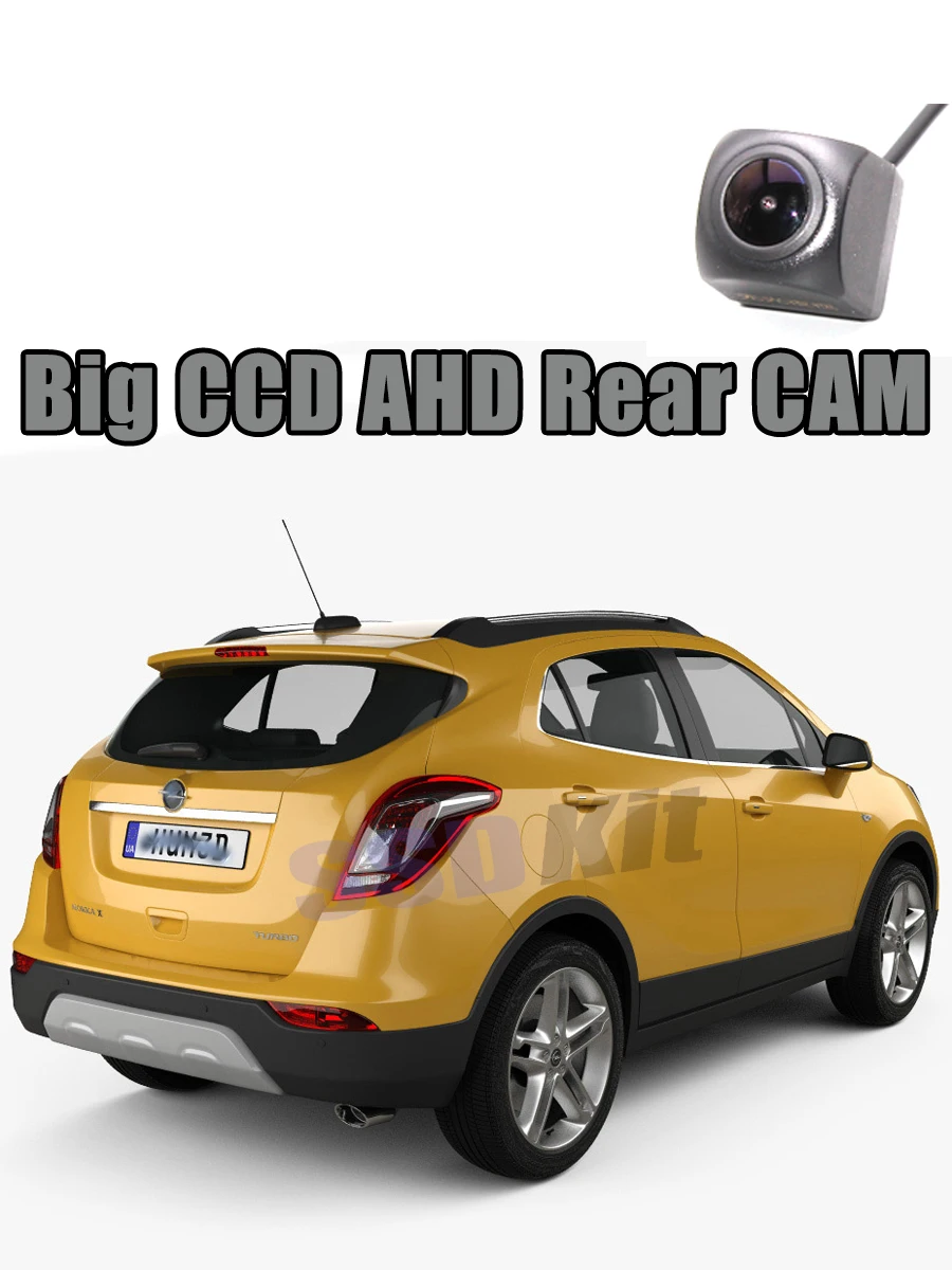 Для Opel Mokka X 2012 ~ 2020 Автомобильная большая CCD задняя камера заднего вида супер ночного вида AHD 720 1080 Водонепроницаемая задняя камера
Для Opel Mokka X 2012 ~ 2020 Автомобильная большая CCD задняя камера заднего вида супер ночного вида AHD 720 1080 Водонепроницаемая задняя камера