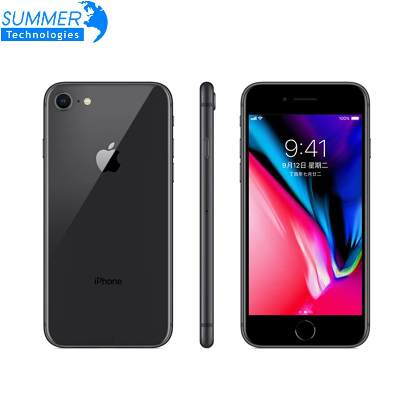 Apple iPhone 8 Unlocked Original Mobile Phone A11 Bonic Chip 4G LTE 2GB Rom 64GB/256GB Rom 4.7" 12.0MP Touch ID Cellphone
Apple iPhone 8 Unlocked Original Mobile Phone A11 Bonic Chip 4G LTE 2GB Rom 64GB/256GB Rom 4.7" 12.0MP Touch ID Cellphone