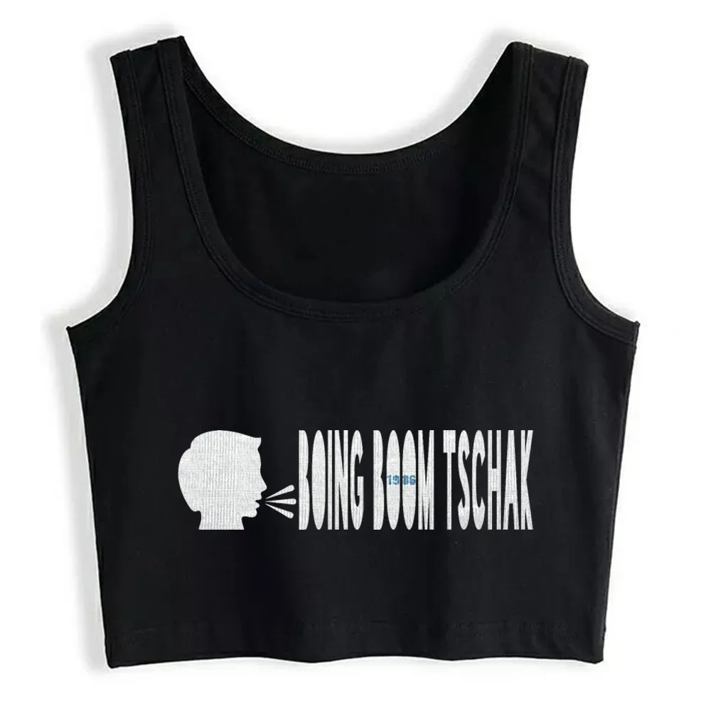 Кроп-Топ женский Boing Boom полностью, 1986, майка Харадзюку, Женская винтажная одежда
Кроп-Топ женский Boing Boom полностью, 1986, майка Харадзюку, Женская винтажная одежда