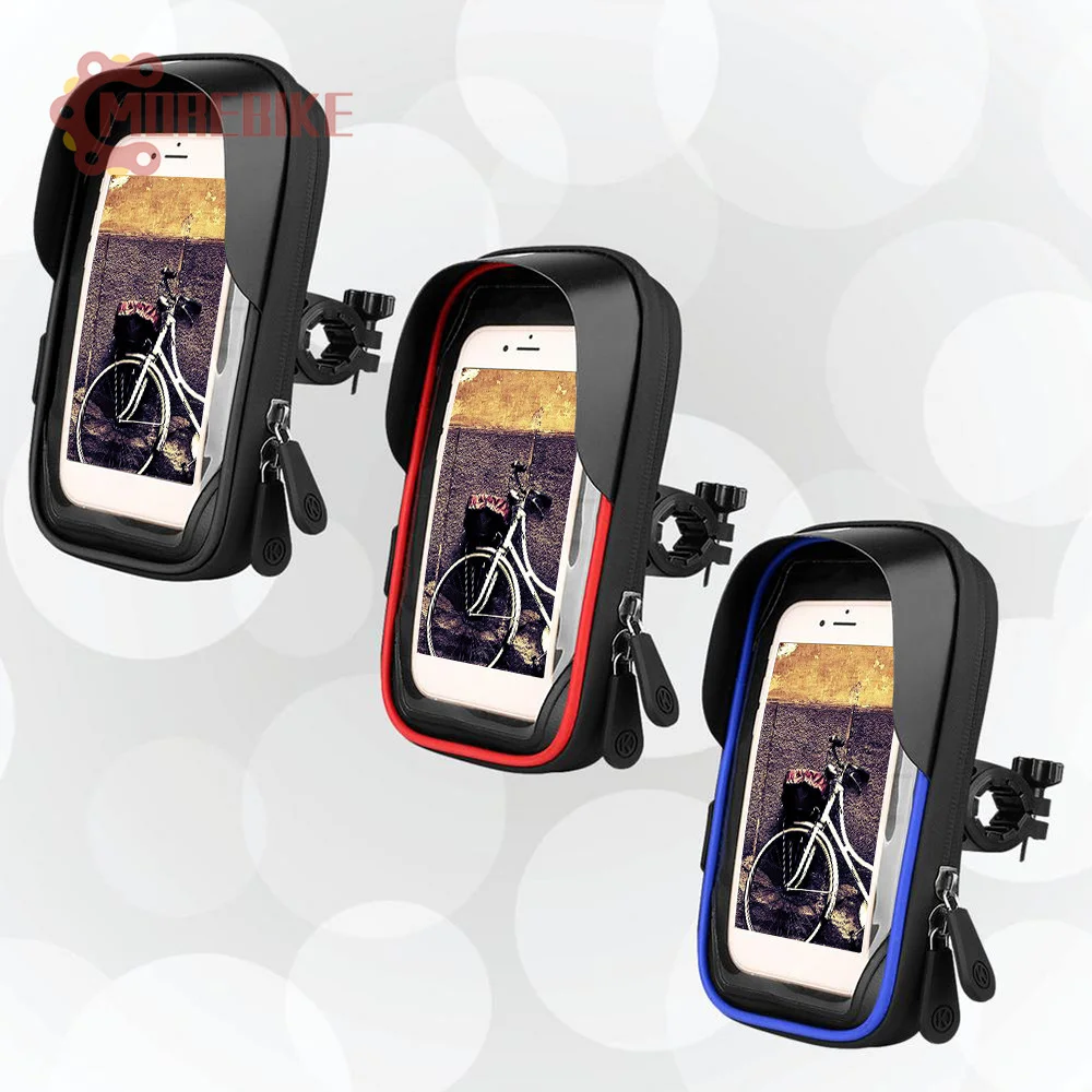 6.4 inches Waterproof Bicycle Phone Holder Stand Motorcycle Handlebar Mount Bag Cases Bike Scooter Cell Phone Cycling Bracket
6.4 inches Waterproof Bicycle Phone Holder Stand Motorcycle Handlebar Mount Bag Cases Bike Scooter Cell Phone Cycling Bracket
