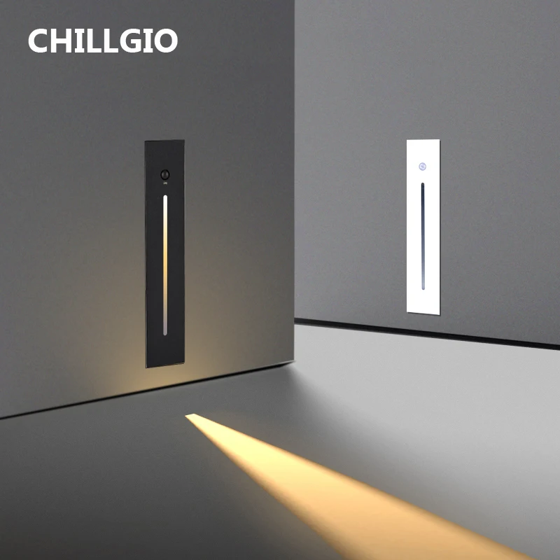 CHILLGIO Interior Sensor Staircase Lights Step Modern Home Aluminum Wall Corner Led Waterproof Exterior Reccessed In Night Lamps
CHILLGIO Interior Sensor Staircase Lights Step Modern Home Aluminum Wall Corner Led Waterproof Exterior Reccessed In Night Lamps