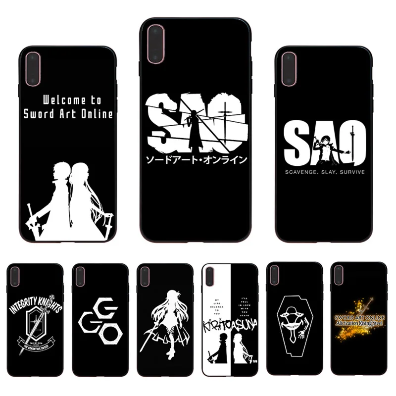 Anime Sword Art Online Mobile Phone Case For Iphone XS Max X XR Comic Shell 11 Pro 12 13 Mini SE 2020 5 6 6S 7 8 Plus Hard Cover
Anime Sword Art Online Mobile Phone Case For Iphone XS Max X XR Comic Shell 11 Pro 12 13 Mini SE 2020 5 6 6S 7 8 Plus Hard Cover
