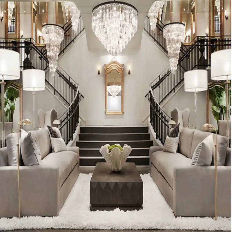 Lustre LED Ring Vintage Loft Glass K9 Crystal Chandelier Lighting Fixtures Lights for Bedroom Living Room Kitchen
Lustre LED Ring Vintage Loft Glass K9 Crystal Chandelier Lighting Fixtures Lights for Bedroom Living Room Kitchen