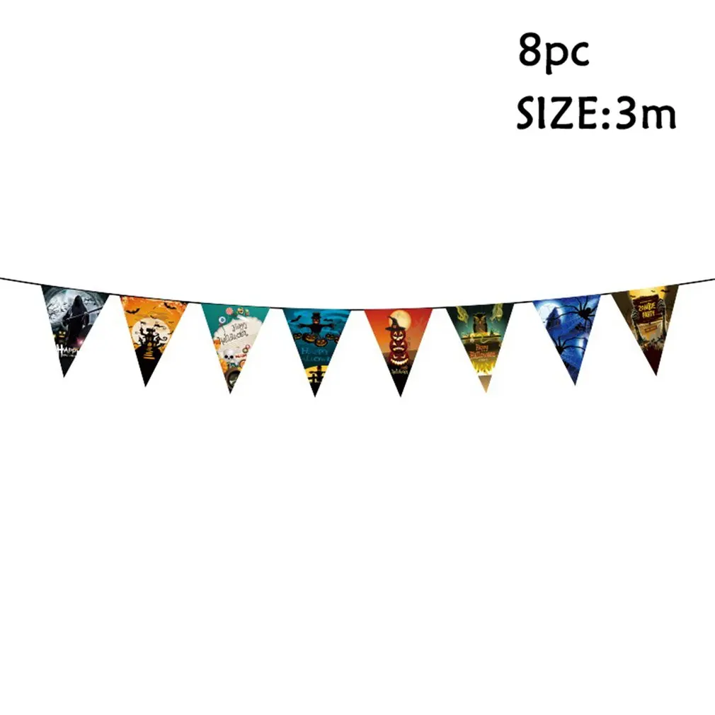 Halloween Party Decoration Banner Atmosphere Decoration Arrangement Hanging Flag Skeleton Pumpkin Pattern Flag Indoor Decor
Halloween Party Decoration Banner Atmosphere Decoration Arrangement Hanging Flag Skeleton Pumpkin Pattern Flag Indoor Decor