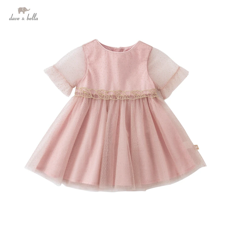 DB16928 dave bella summer baby girl's cute dots print mesh dress children fashion party dress kids infant lolita clothes
DB16928 dave bella summer baby girl's cute dots print mesh dress children fashion party dress kids infant lolita clothes