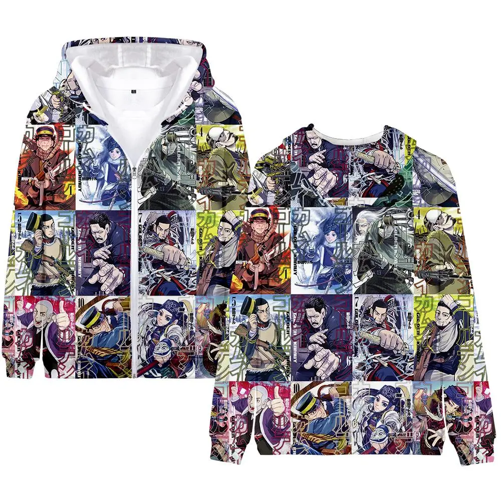 Creative Novelty 3D GOLDEN KAMUY Cosplay kids Hoodie Volleyball Boy Zip up Hoody Full Sleeve Casual Oversized men's Sweatshirt
Creative Novelty 3D GOLDEN KAMUY Cosplay kids Hoodie Volleyball Boy Zip up Hoody Full Sleeve Casual Oversized men's Sweatshirt
