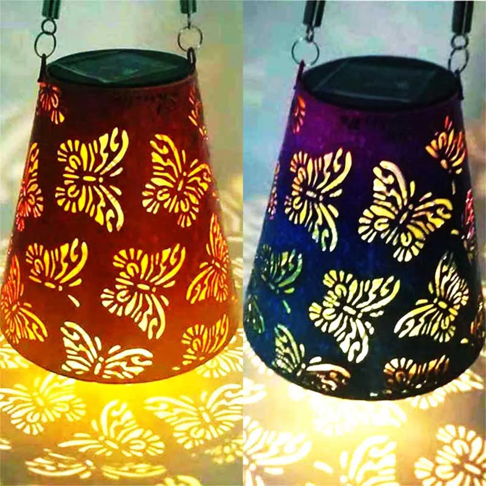 LED Solar Wrought Iron Hollow Butterfly Projection Garden Light Outdoor Garden Light Garden Decoration Portable Chandelier
LED Solar Wrought Iron Hollow Butterfly Projection Garden Light Outdoor Garden Light Garden Decoration Portable Chandelier