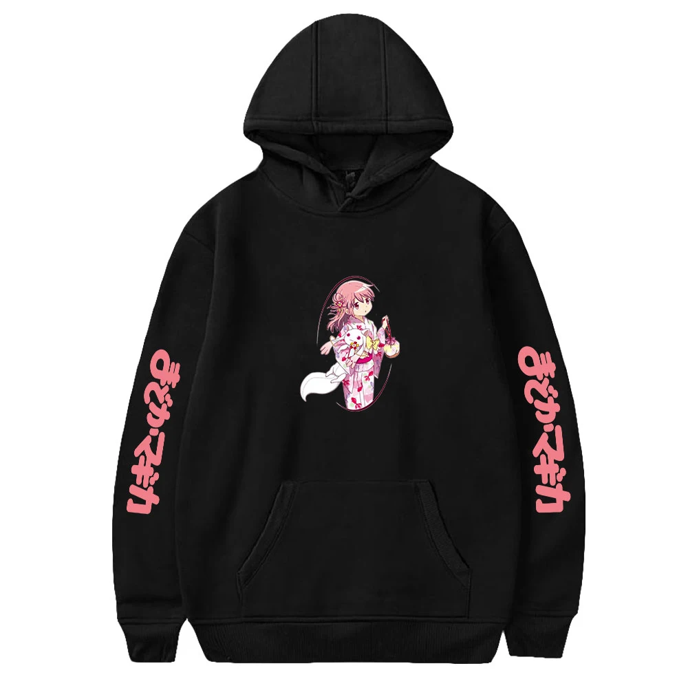 Puella Magi Madoka Magica Hoodie Long Sleeve Men Women's Pullover Harajuku Streetwear Japanese Cartoon Unisex Clothes Plus Size
Puella Magi Madoka Magica Hoodie Long Sleeve Men Women's Pullover Harajuku Streetwear Japanese Cartoon Unisex Clothes Plus Size
