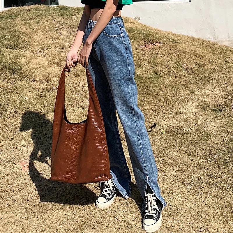 GUUZYUVIZ Split Vintage Jeans Woman Plus Size Denim Flare Pants High Waist Jeans Trousers Women Bell Bottom Pantalon Jean Femme
GUUZYUVIZ Split Vintage Jeans Woman Plus Size Denim Flare Pants High Waist Jeans Trousers Women Bell Bottom Pantalon Jean Femme