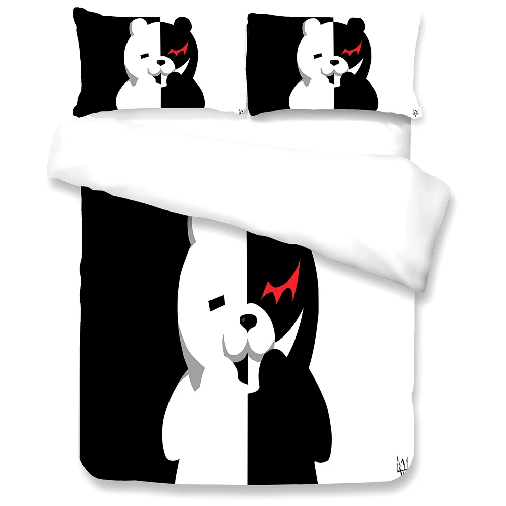 Комплект постельного белья Danganronpa Game Monokuma, комплект из 3 предметов, мягкая двойная искусственная кожа, для детей и взрослых, подарок с наволо...
Комплект постельного белья Danganronpa Game Monokuma, комплект из 3 предметов, мягкая двойная искусственная кожа, для детей и взрослых, подарок с наволо...