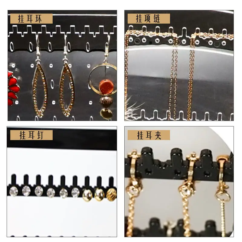 Multifunctional Transparent Jewelry Box Dustproof Display Stand Three-dimensional Large Capacity Necklace Earring Storage Box
Multifunctional Transparent Jewelry Box Dustproof Display Stand Three-dimensional Large Capacity Necklace Earring Storage Box