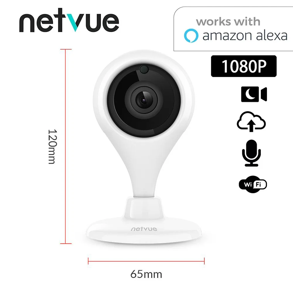 Внутренняя камера видеонаблюдения Netvue 1080P-домашняя камера (в других регионах вы можете использовать зарядное устройство мобильный телефон ...
Внутренняя камера видеонаблюдения Netvue 1080P-домашняя камера (в других регионах вы можете использовать зарядное устройство мобильный телефон ...