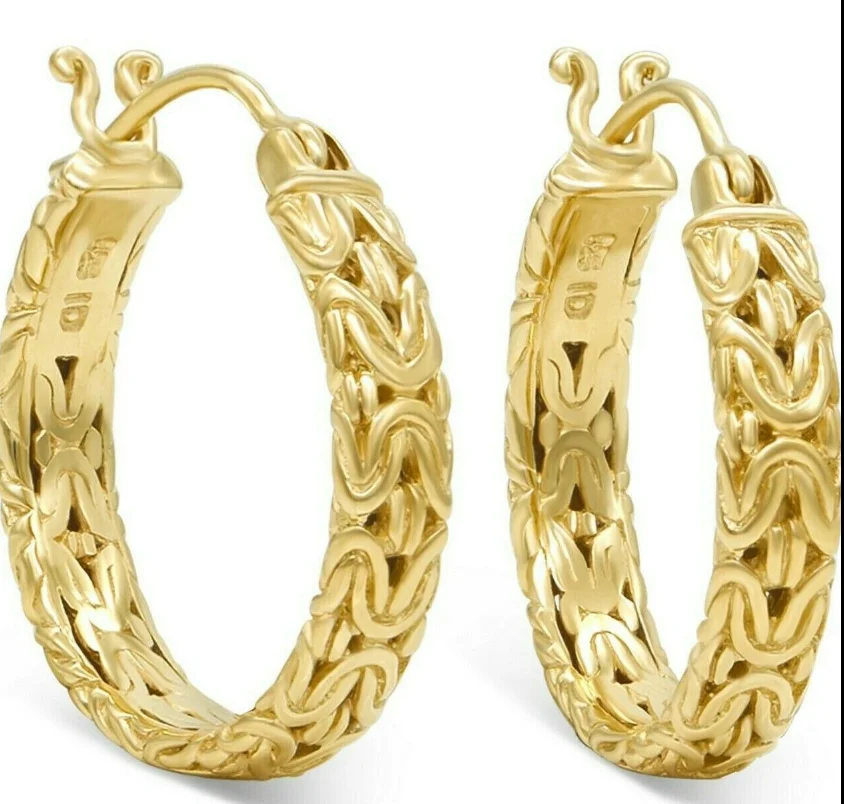 ANGLANG Earrings for Women Big Circle Round Gold Color Luxury Earrings Female Engagement Fashion Jewelry Gifts Wholesale
ANGLANG Earrings for Women Big Circle Round Gold Color Luxury Earrings Female Engagement Fashion Jewelry Gifts Wholesale