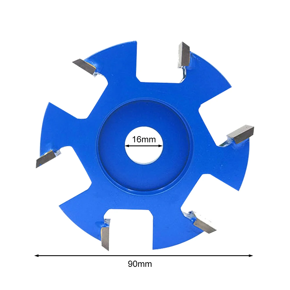 90mm 6Teeth Woodworking Turbo Tea Tray Digging Wood Carving Disc Tool Milling Cutter for 16mm Bore Grinder Woodworking Tools
90mm 6Teeth Woodworking Turbo Tea Tray Digging Wood Carving Disc Tool Milling Cutter for 16mm Bore Grinder Woodworking Tools