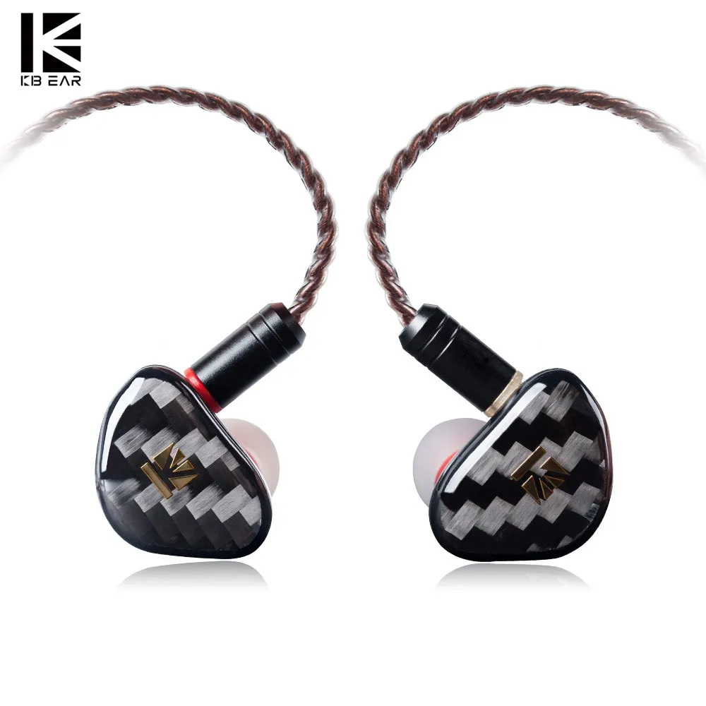 Hi Fi наушники вкладыши KB с опаловым динамическим драйвером гарнитура покрытием из