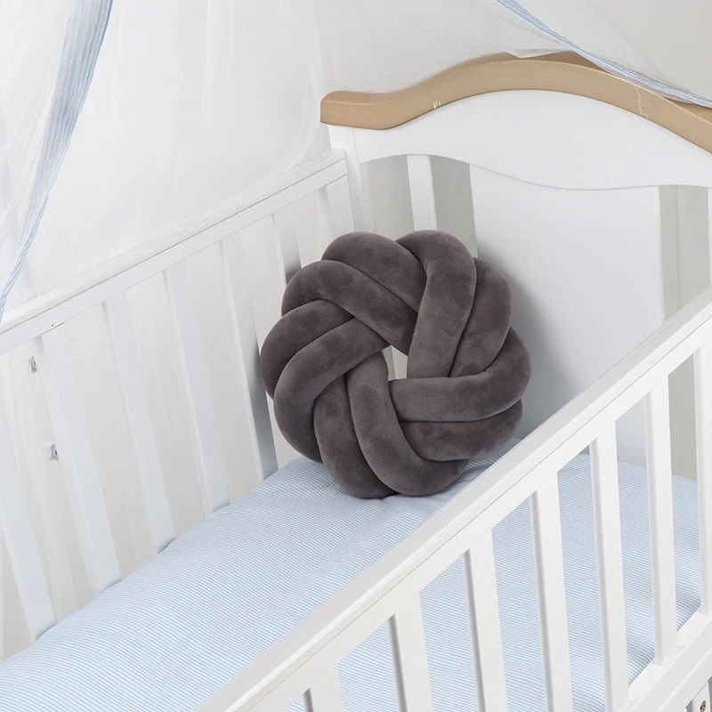 Baby Room Decoration Soft Backrest Handmade Cushion Braided Knot Pillow Bed Bumper For Newborns Infant Protector INS Photography
Baby Room Decoration Soft Backrest Handmade Cushion Braided Knot Pillow Bed Bumper For Newborns Infant Protector INS Photography