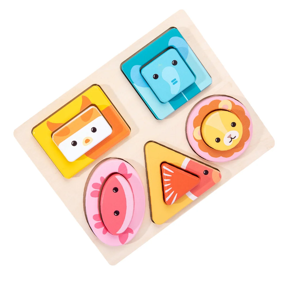 1 Set of Enlightenment Matching Puzzle Funny Building Block for Kids