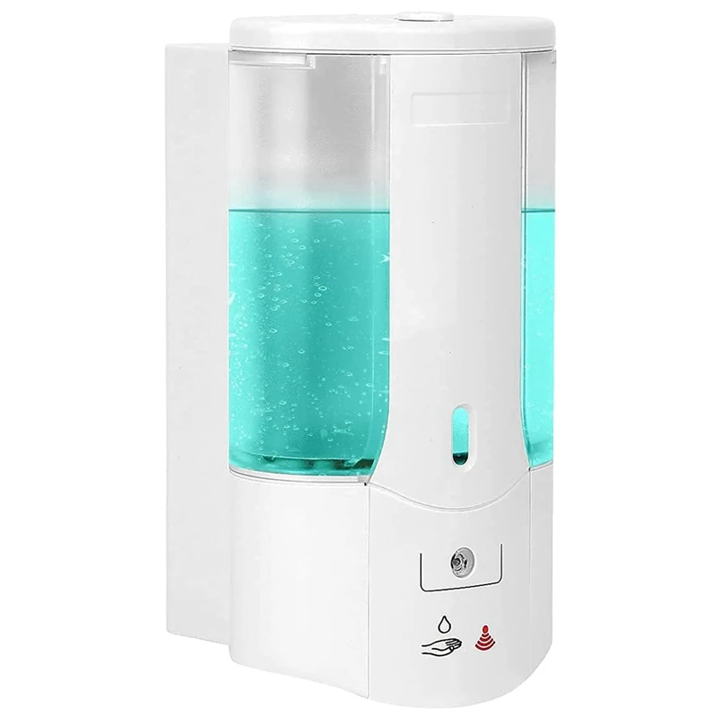 Automatic Soap Dispenser Wall Mounted Sensor Refillable Hand Gel Soap Dispenser Touchless 3 Drop Volume Adjustment 450ML
Automatic Soap Dispenser Wall Mounted Sensor Refillable Hand Gel Soap Dispenser Touchless 3 Drop Volume Adjustment 450ML