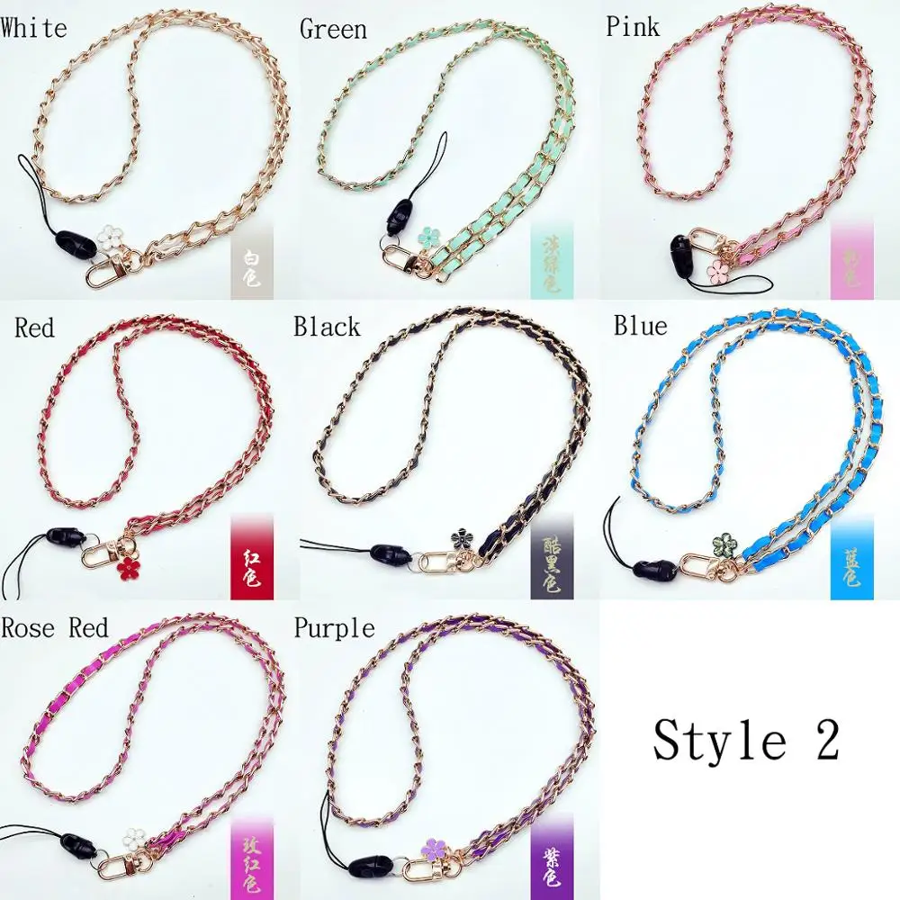 Luxury Metal Chain Hanging Rope for iPhone Huawei Samsung Xiaomi Redmi Oneplus OPPO Fashion Versatile Mobile Phone Case Rope
Luxury Metal Chain Hanging Rope for iPhone Huawei Samsung Xiaomi Redmi Oneplus OPPO Fashion Versatile Mobile Phone Case Rope