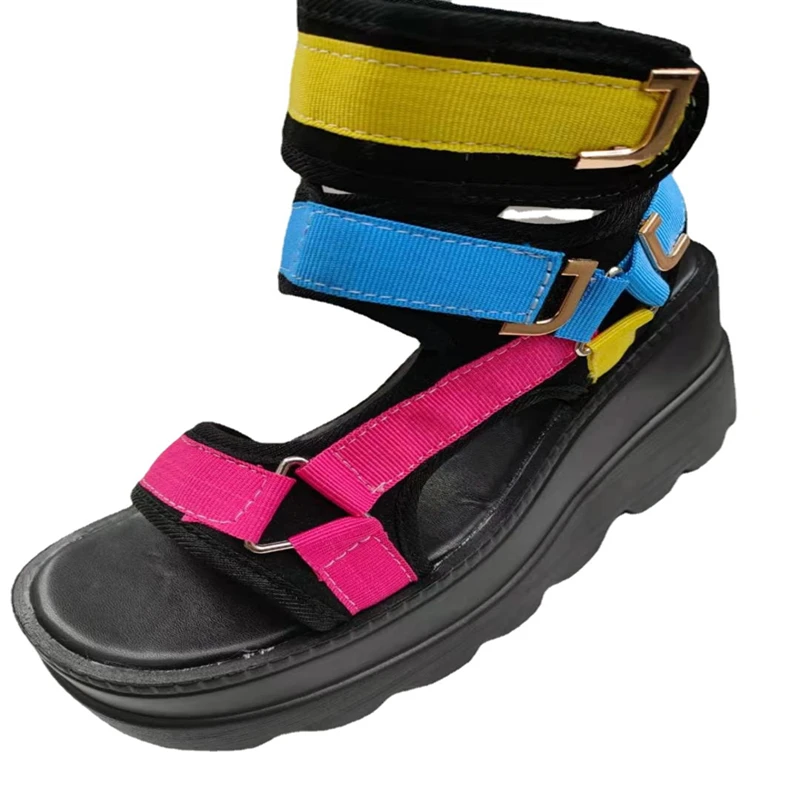 OLOMM 2021 Brand New Women's Platform Gladiator Sandals, Women's Color Matching Shoes, Women's Wedge High Heels Summer Sandals
OLOMM 2021 Brand New Women's Platform Gladiator Sandals, Women's Color Matching Shoes, Women's Wedge High Heels Summer Sandals