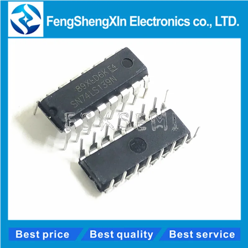 100pcs/lot SN74LS139AN DIP-16 SN74LS139N 74LS139 HD74LS139P DUAL 2-LINE TO 4-LINE DECODERS/DEMULTIPLEXERS
100pcs/lot SN74LS139AN DIP-16 SN74LS139N 74LS139 HD74LS139P DUAL 2-LINE TO 4-LINE DECODERS/DEMULTIPLEXERS